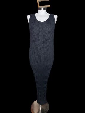 Issey Miyake black dress